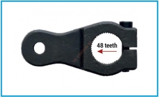 Páka hriadeľa brzdoveho strmeňa  Meritor D3 typ 48 zubov